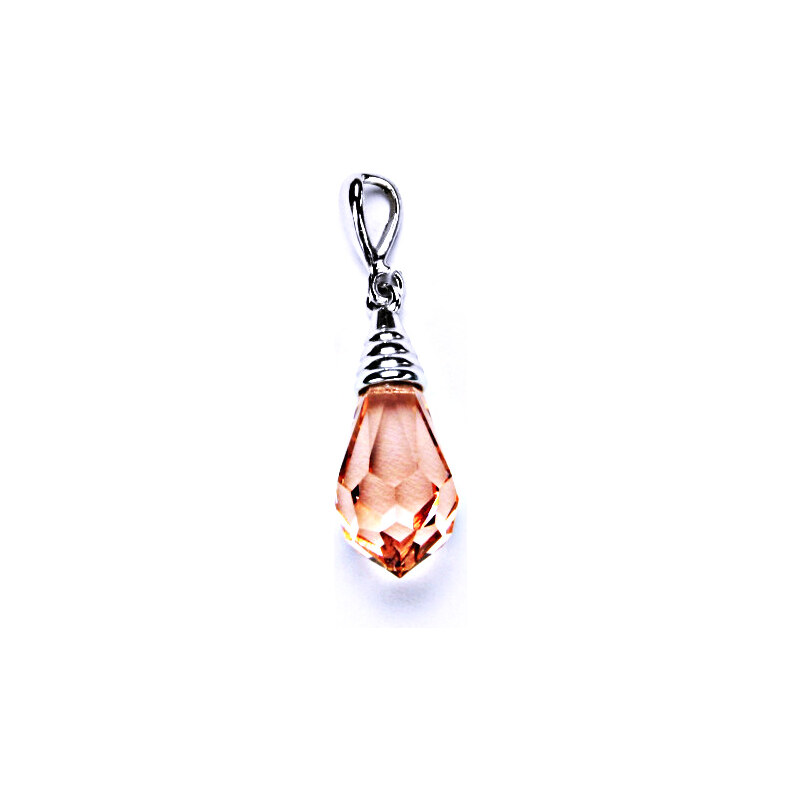 Čištín s.r.o. stříbrný přívěšek, krystal, šperky 3,P 1200/22