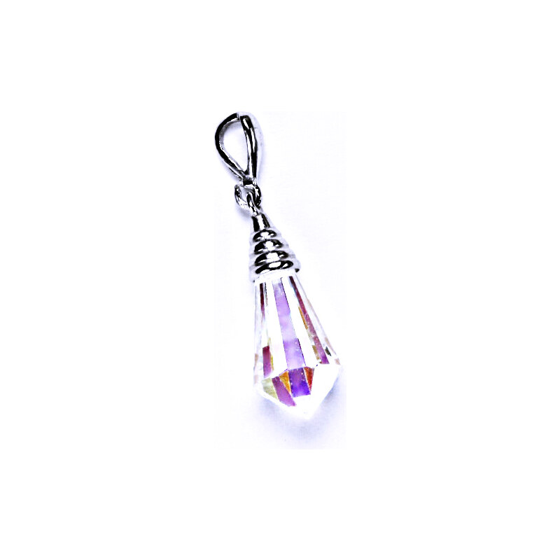 Čištín s.r.o. stříbrný šperk přívěšek, krystal, šperky,P 1200/22