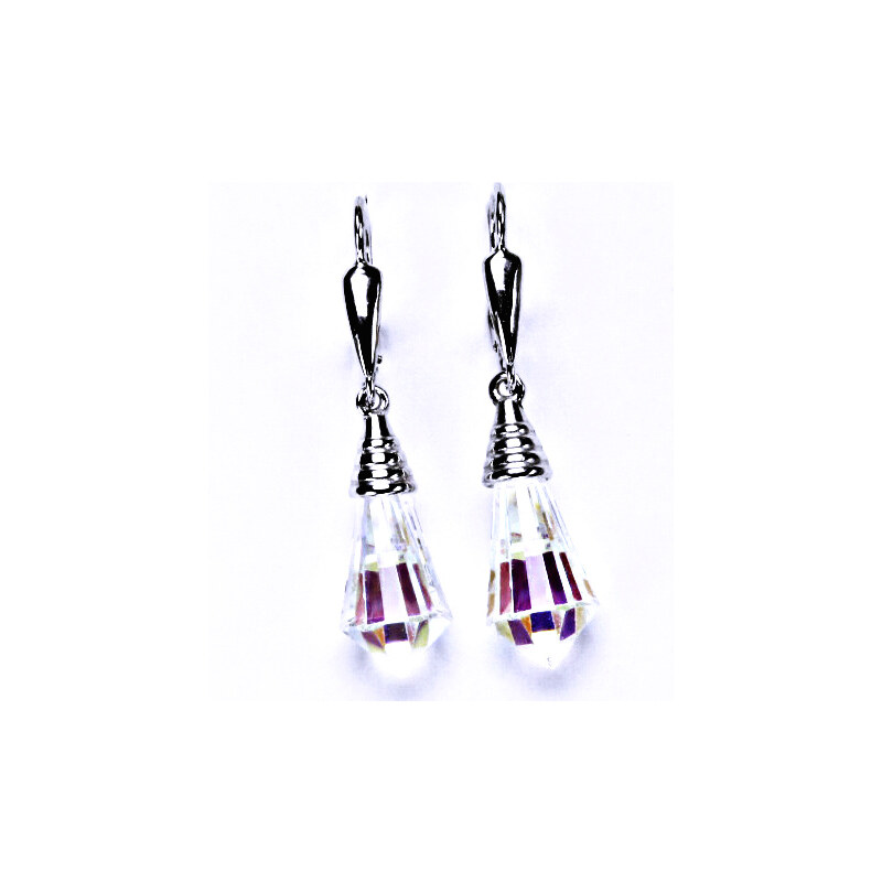 Čištín s.r.o. stříbrné šperky náušnice, krystal, patent, šperky
