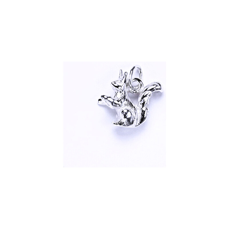 Stříbrný přívěsek - figurka veverka, P 602 15947008