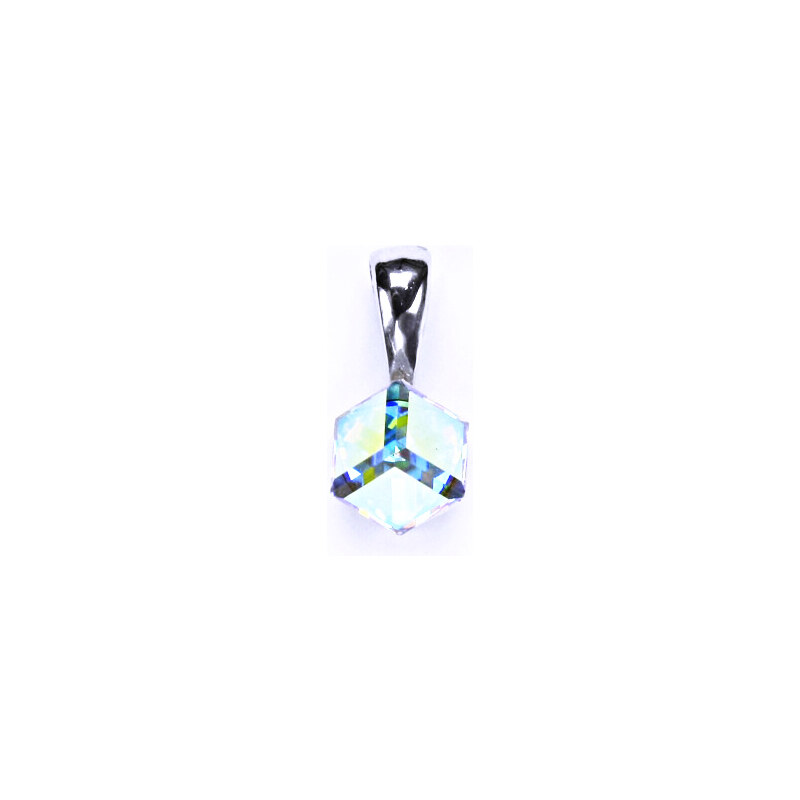 Čištín s.r.o. 1 Stříbrný přívěšek s krystalem Swarovski (AB