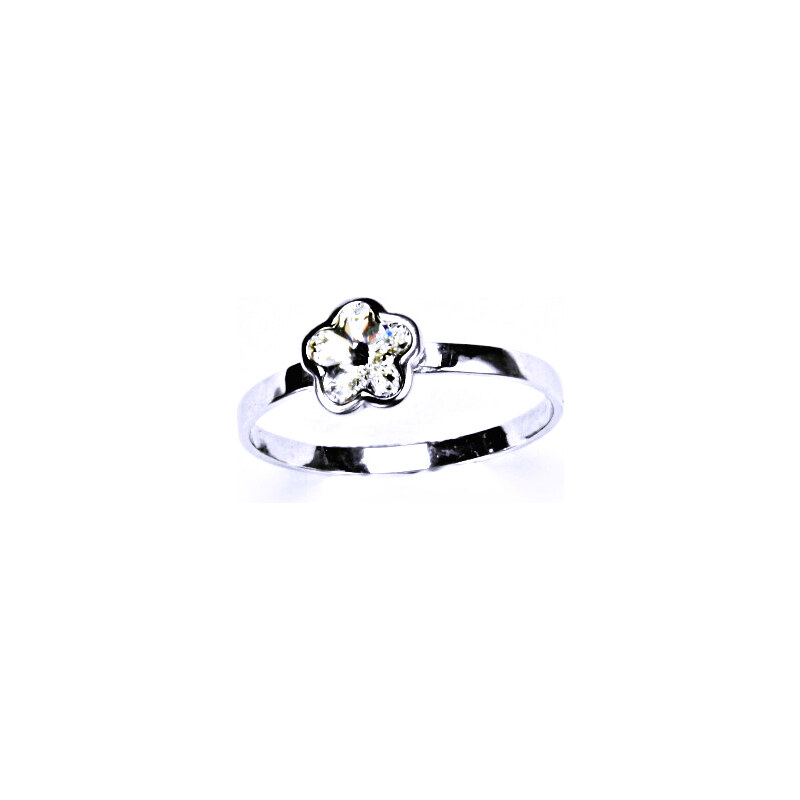 Čištín s.r.o. 1 Stříbrný prsten s krystalem Swarovski ( Crystal