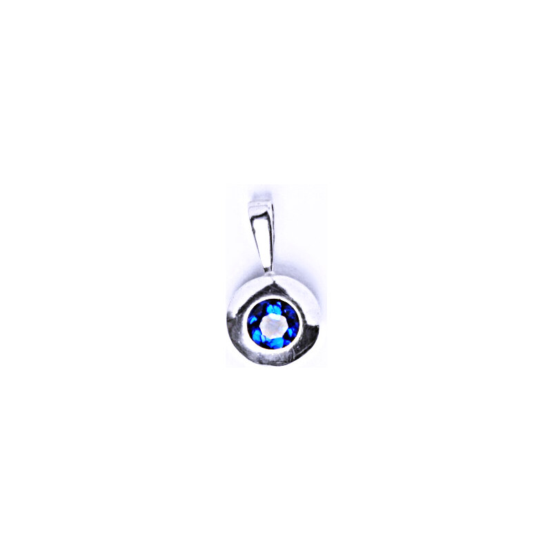Čištín s.r.o. Stříbrný přívěšek zirkon spinel - P 1123