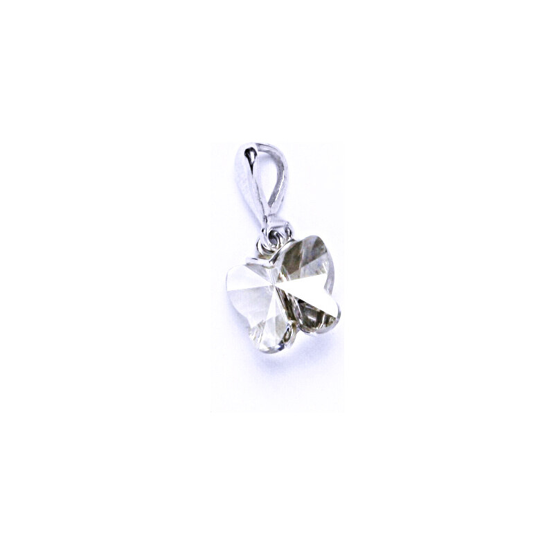 Čištín s.r.o. Přívěšky stříbrné s krystalem Swarovski silver