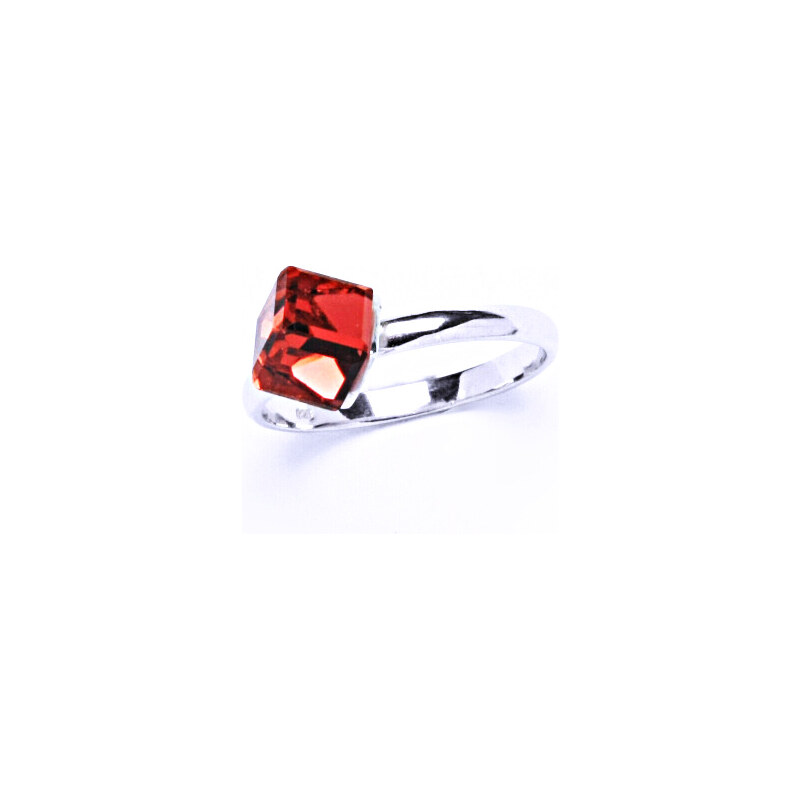 Čištín s.r.o. T 1230 stříbrný prsten s krystalem Swarovski