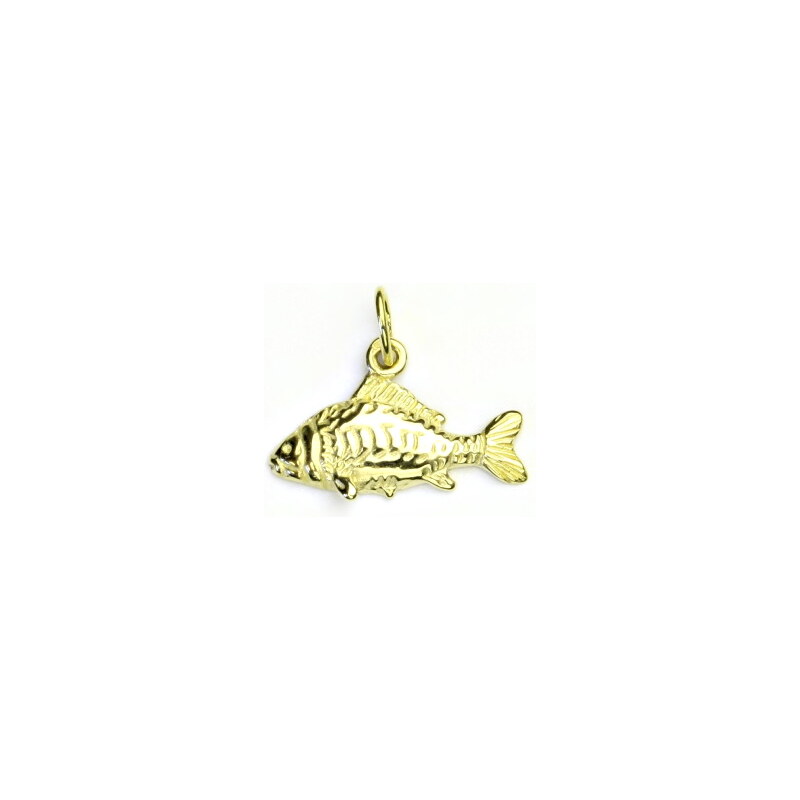Zlatý přívěsek, žluté zlato, kapřík - P 430 15947979