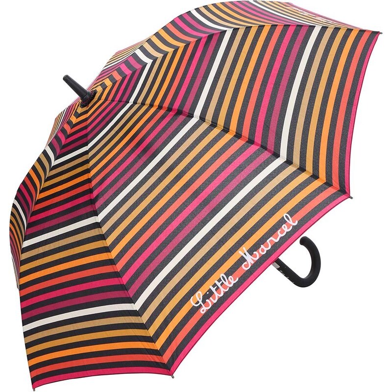 Velký barevný pruhovaný deštník Little Marcel