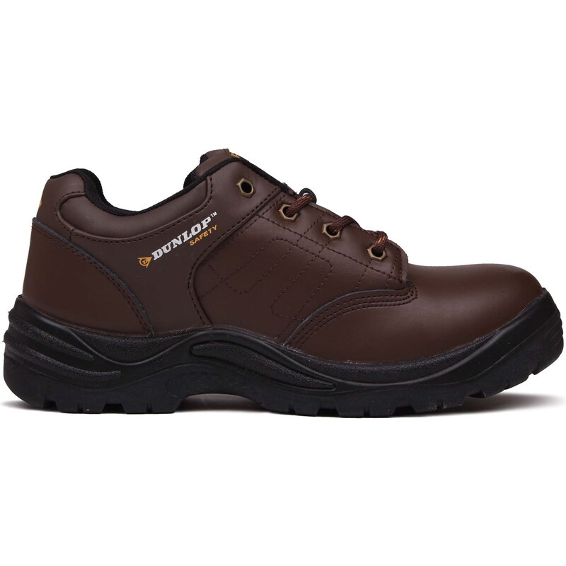 Dunlop Kansas Mens Safety Shoes, brown