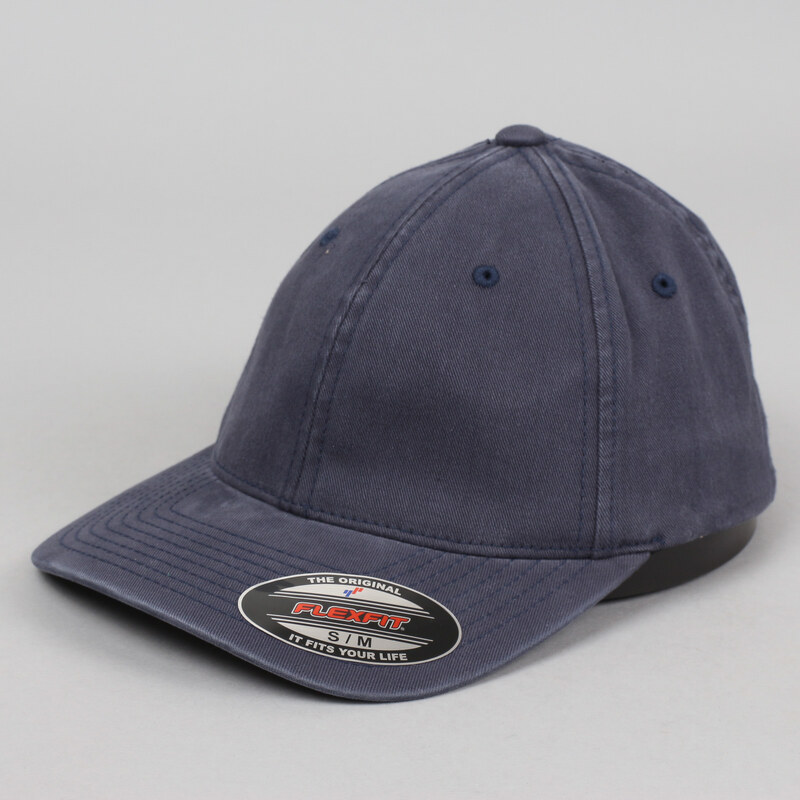 Yupoong Flexfit Garment Washed Cotton Dad Hat navy