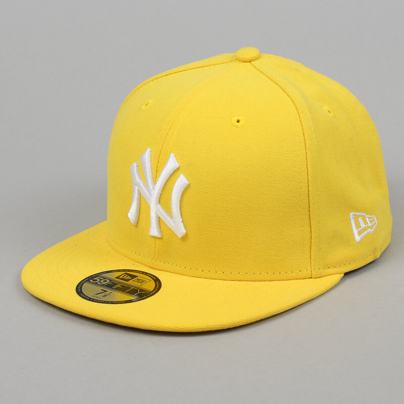New Era MLB Basic NY žlutá / bílá