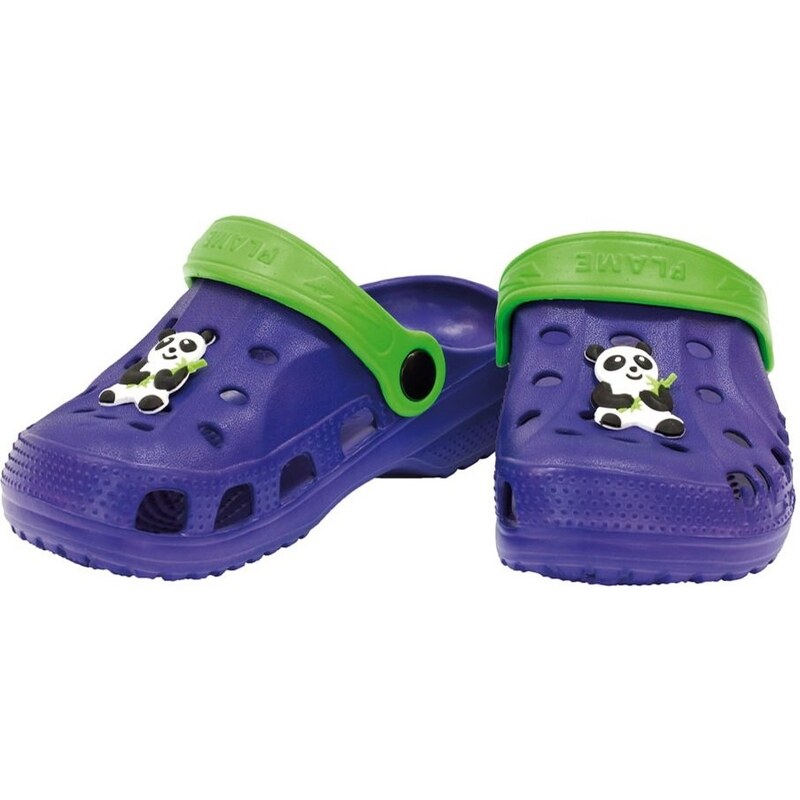Bino Dětské sandály Panda - tmavě fialové