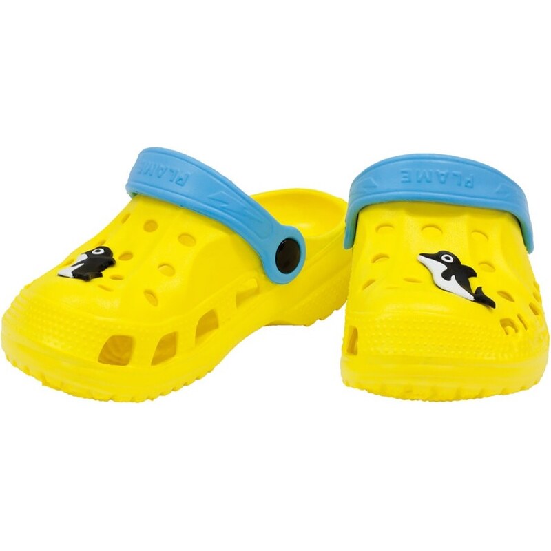 Bino Dětské sandály Delfín - žluté