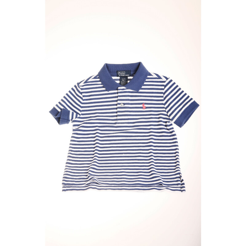 Ralph Lauren tričko Polo Stripe Modrá