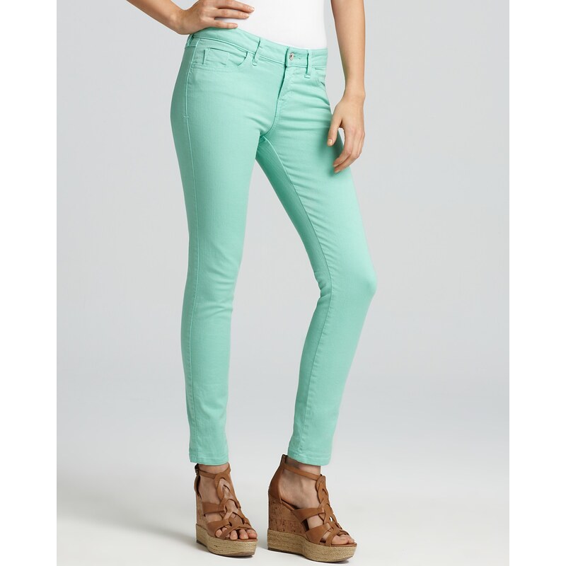 GUESS jeans Brittney Ankle Skinny in Green Pop Zelená