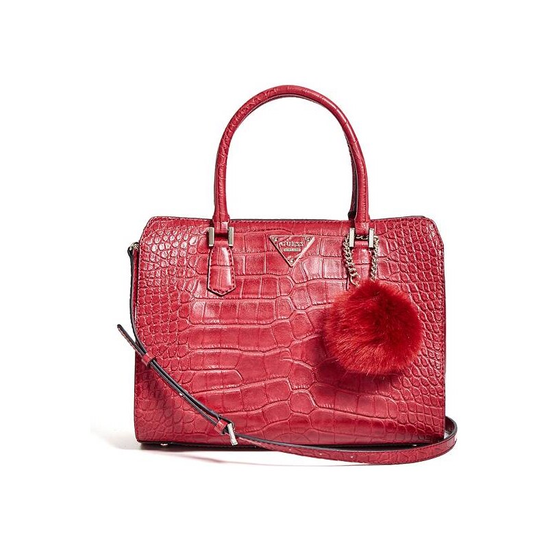 Guess kabelka Rhoda Crocodile-Embossed Satchel