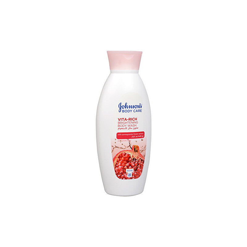 Johnson´s Sprchový gel s výtažky z granátového jablka Vita-Rich (Brightening Body Wash–With Pomegranate Extract) 400 ml