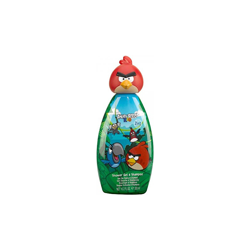 EP Line Sprchový gel a šampon Angry Birds Red Bird Rio 300 ml
