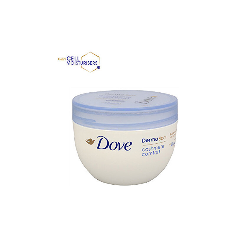 Dove Tělové máslo pro suchou pokožku Derma Spa Cashmere Comfort(Body Butter) 300 ml