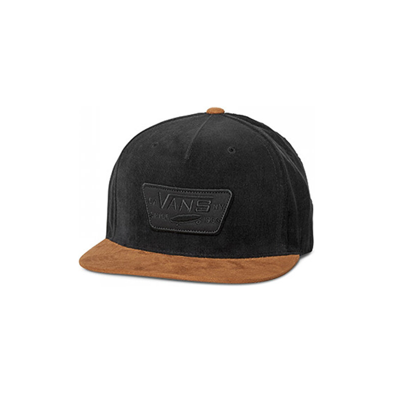 VANS Pánská kšiltovka Full Patch Snapback Black/Brown V00QPUYS8