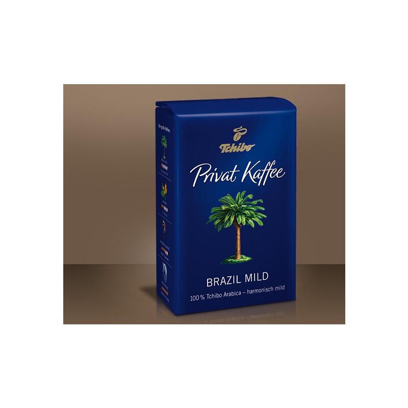 Tchibo Privat Kaffee Brazil Mild – zrnková káva