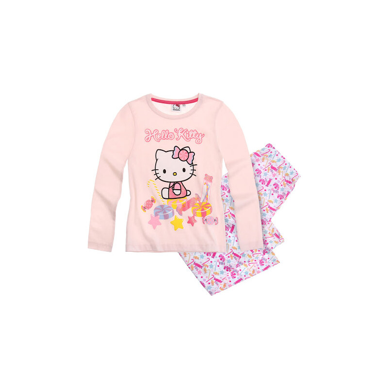 Pyžamo Hello Kitty sv. růžové vel.10 let