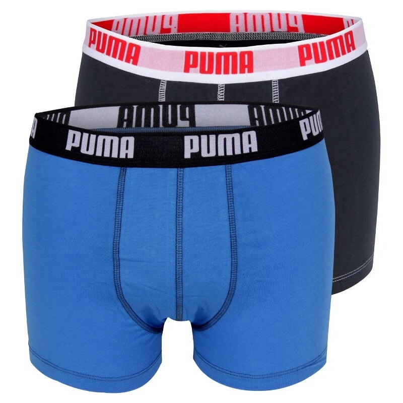 Puma Basic Shortboxer 2P modrá S