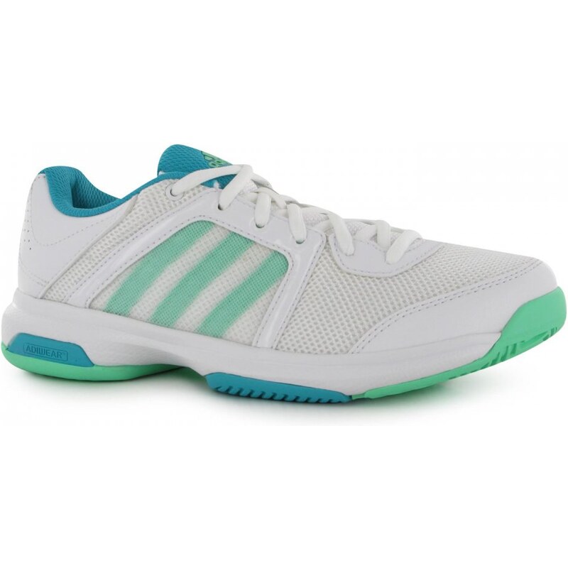 Adidas Barricade Aspire Ladies Tennis Shoes, white/green
