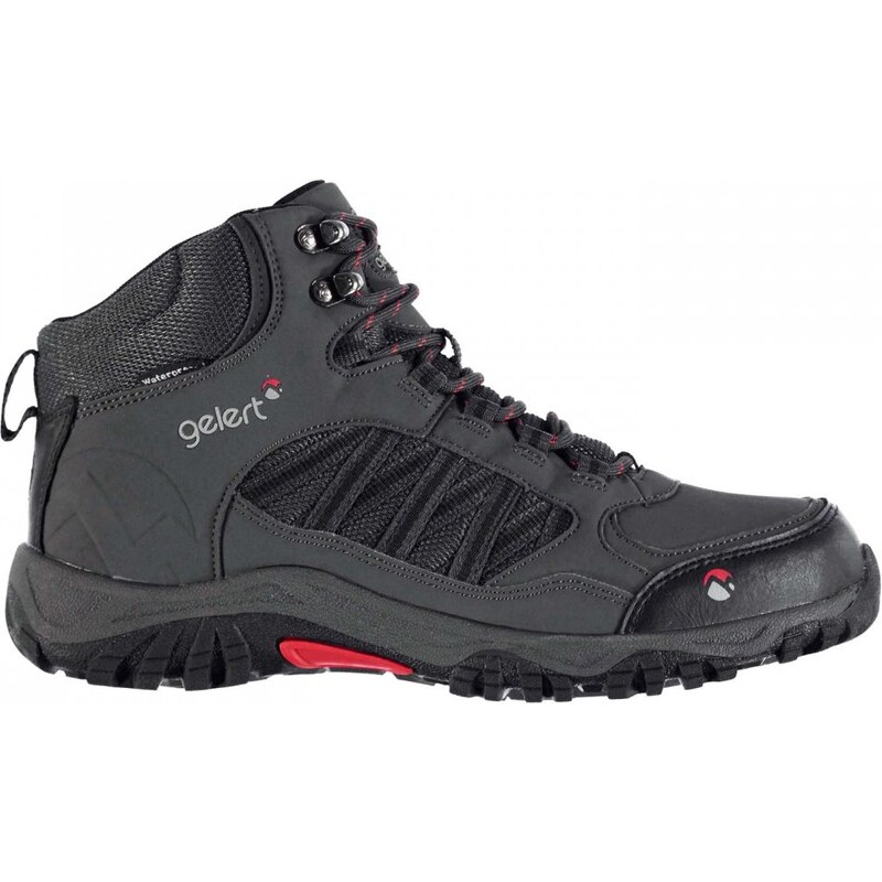Gelert Horizon Waterproof Mid Mens Walking Boots, charcoal