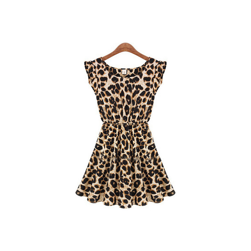 Dámské letní šaty Leoparde