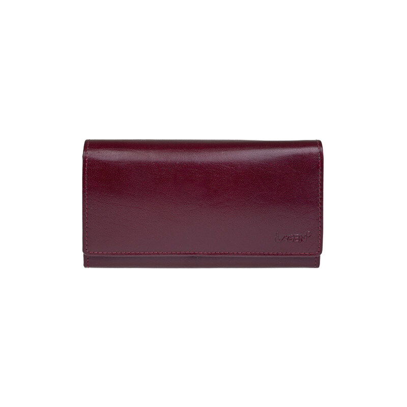 Lagen Dámská červená kožená peněženka Red V-62/B