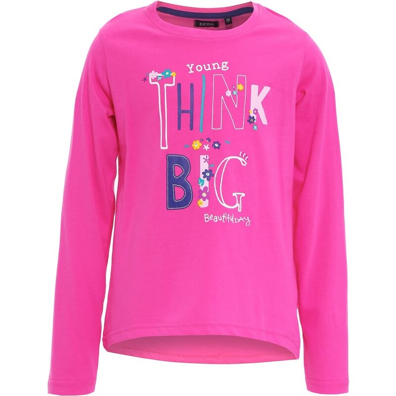 Blue Seven Dívčí tričko Think big - růžové
