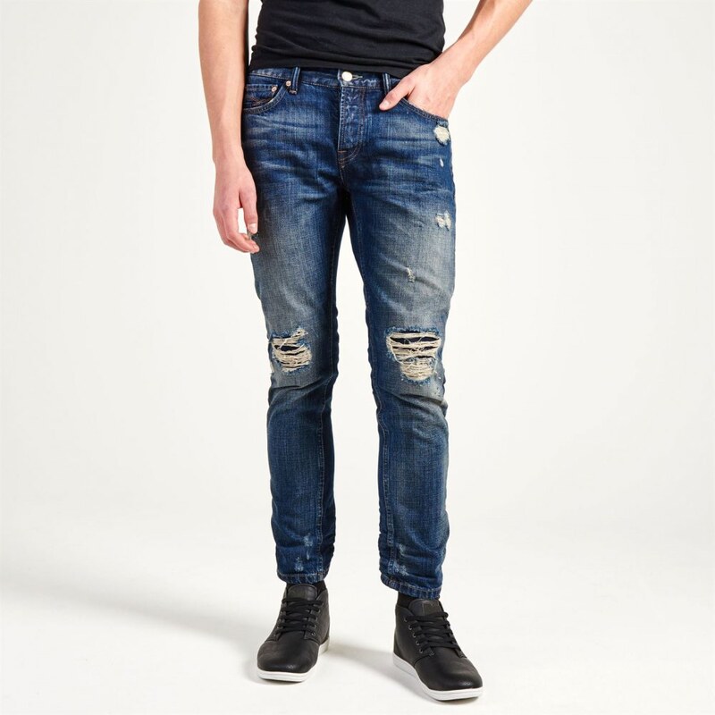 Firetrap Blackseal Vintage Mens Jeans, vintage slim