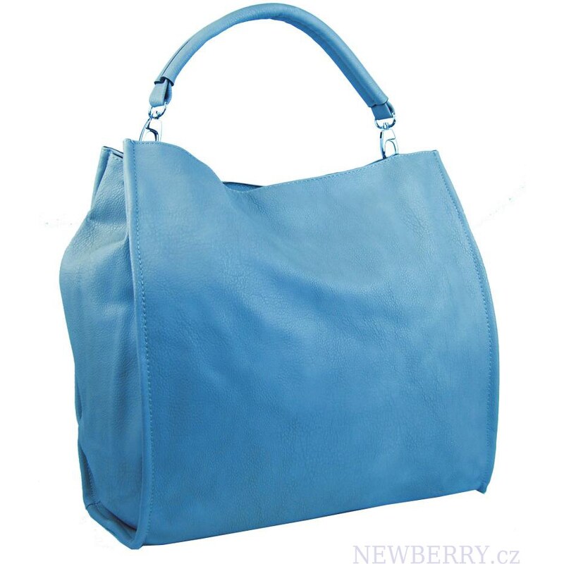 Velká taška na rameno New Berry 9010 světle modrá