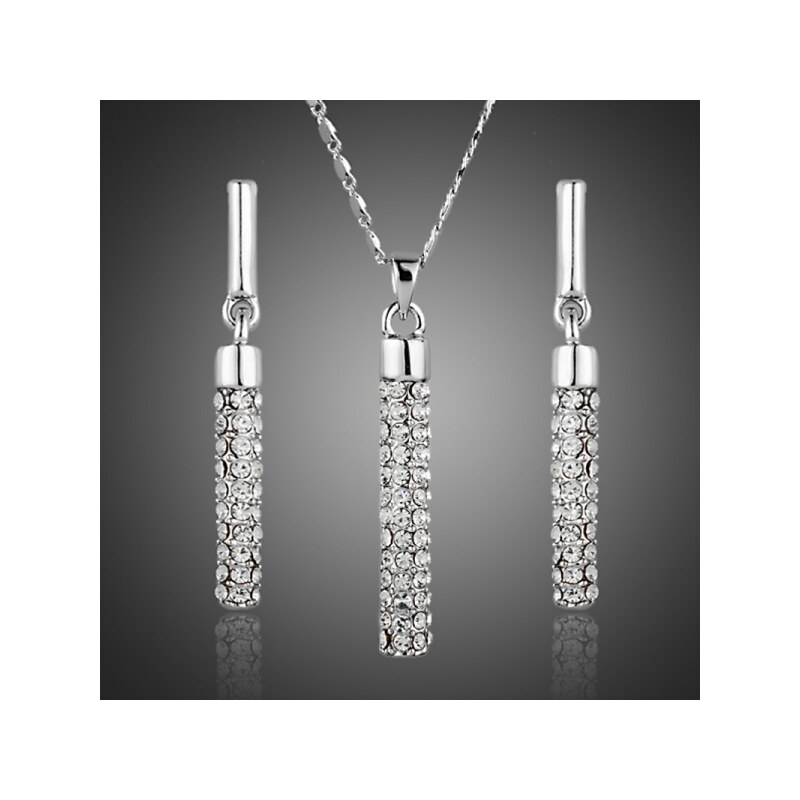 Souprava Swarovski Elements White Elegance Francesca Petrucci SET0216