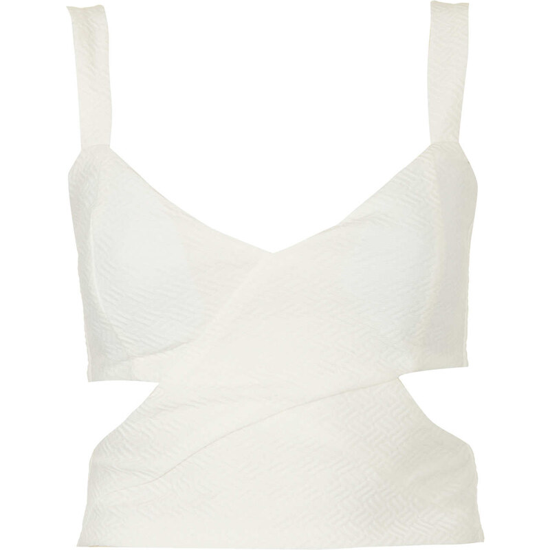 Topshop **Layza Cut Out Bustier Top by Goldie