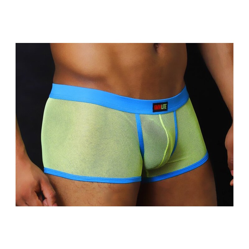 Boxerky GMW LITE Yellow Mesh M