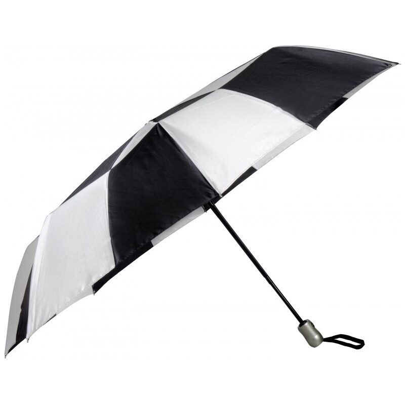 Doppler Dámský skládací plně automatický deštník Bellini Magic Mini Carbon Big - geometrický vzor 74665GFGBE-2
