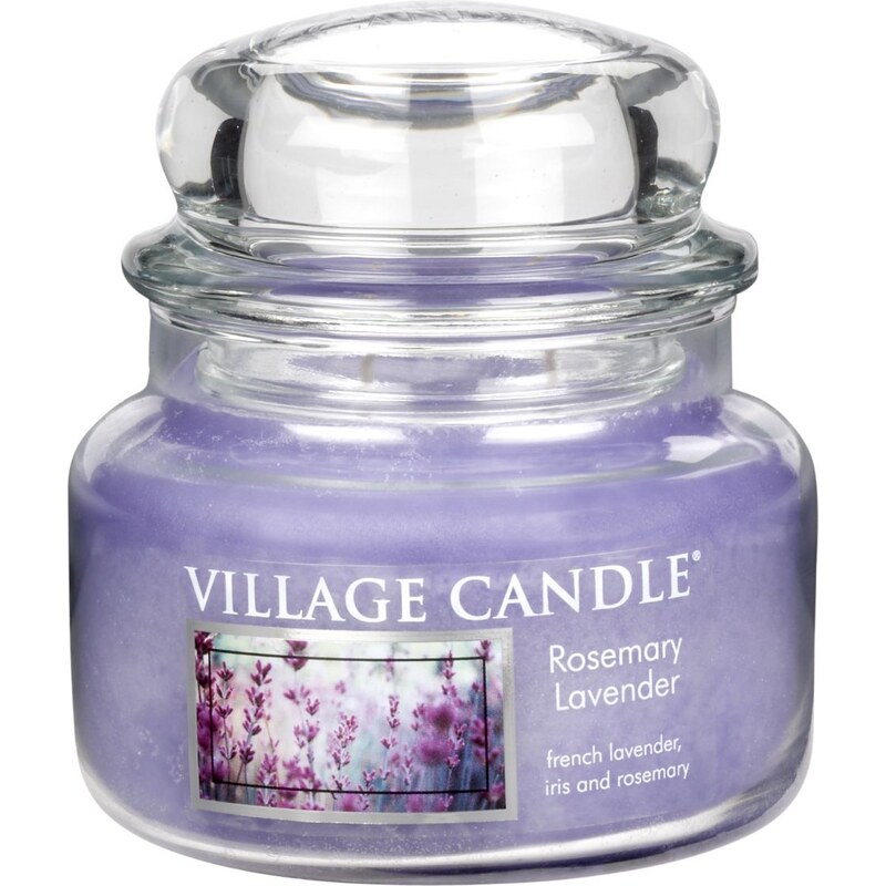 Village Candle Svíčka ve skle Rosemary Lavender - malá