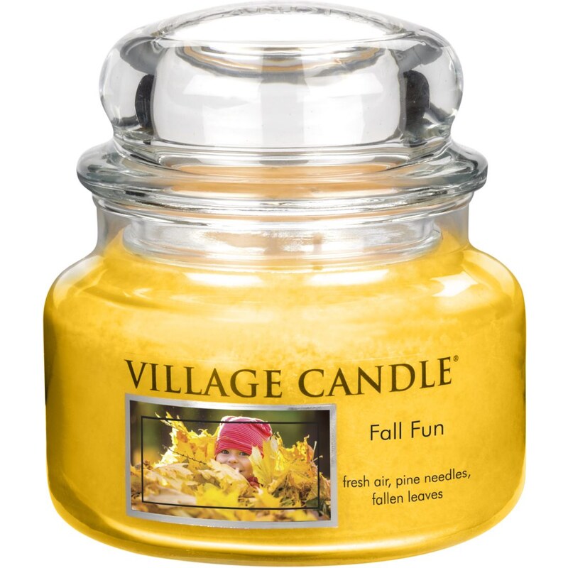 Village Candle Svíčka ve skle Fall fun - malá