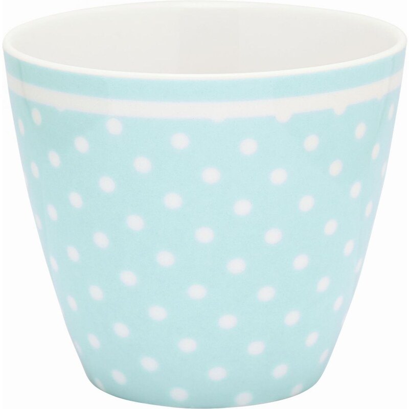 Green Gate Latte cup Dot Pale blue