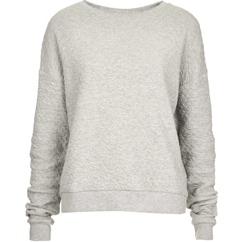 Topshop Quilted Sweat