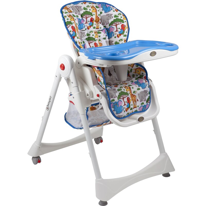BabyGO Dětská jídelní židle Animalz - safari