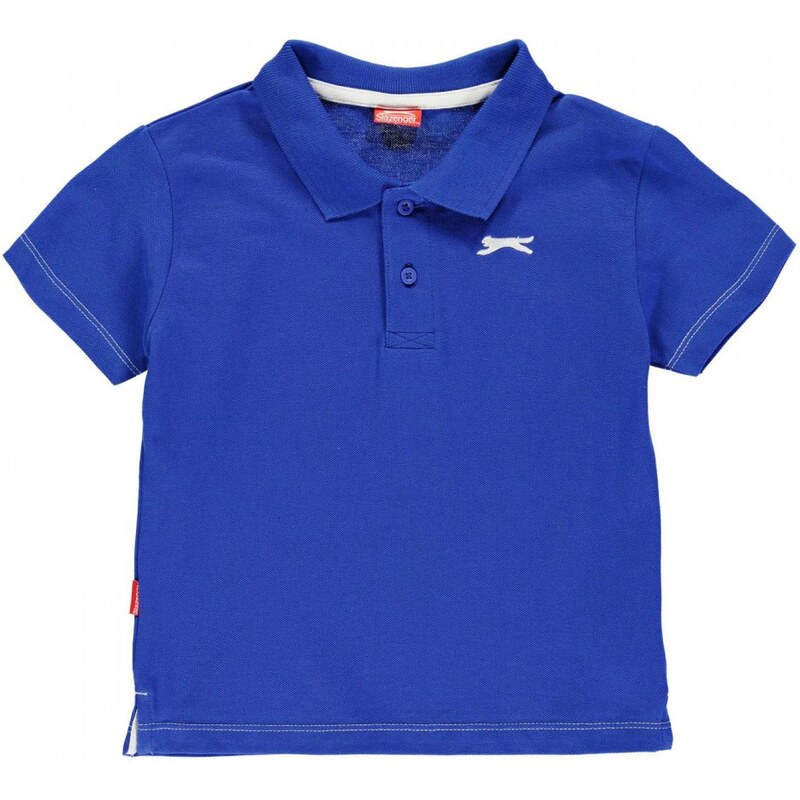 Slazenger Plain Polo Shirt Infant Boys, blue