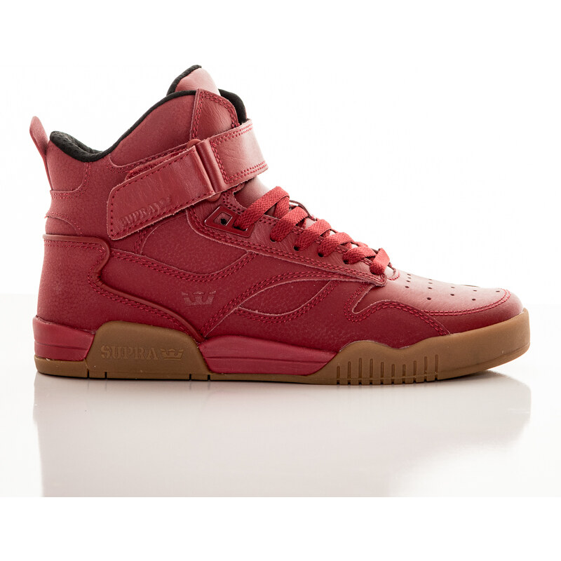 Supra Boty Bleeker Red Gum červená