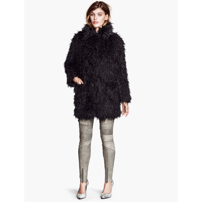 H&M Fake fur coat
