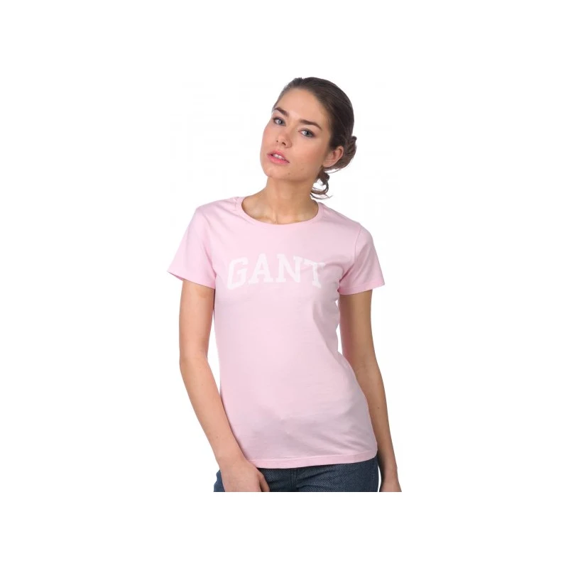 Gant dámské tričko M světle růžová - GLAMI.cz