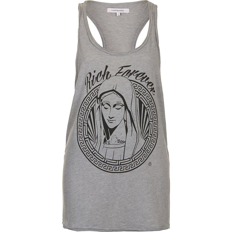 Topshop **Rich Forever Racerback Vest by Illustrated People