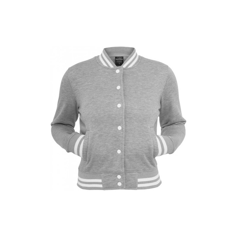 Urban Classics Ladies College Sweatjacket grey