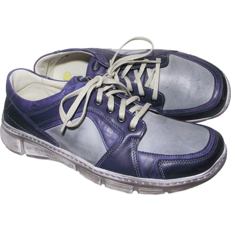 Pánská vycházková obuv Hilby Krisbut 4880 modrá