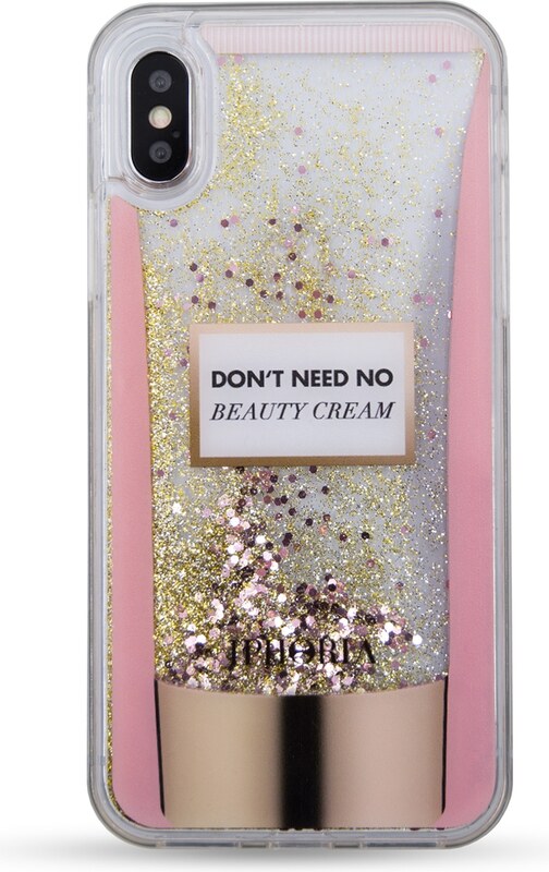 GELOVÝ GLITROVÝ KRYT NA IPHONE CREAM Iphoria